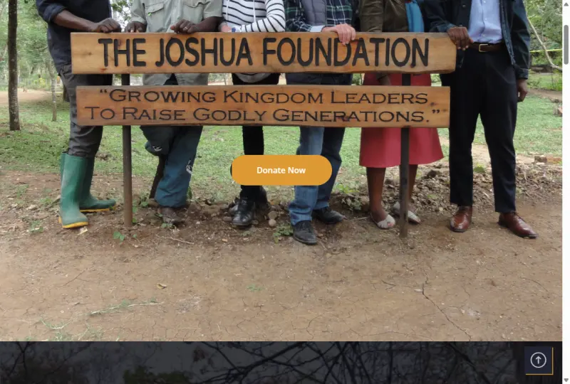The Joshua Foundation — Africa-focused charity and NGO website