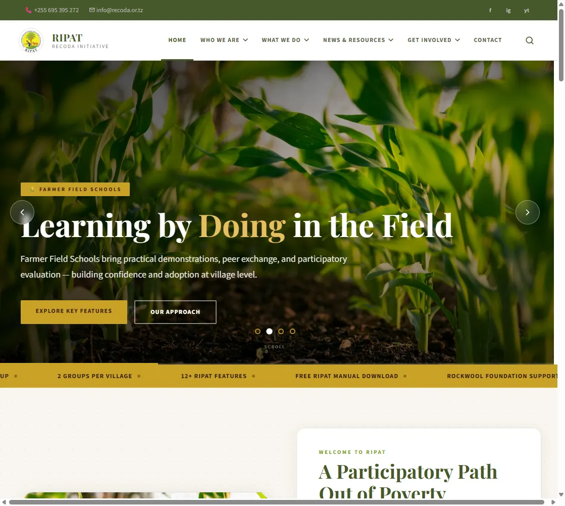 RIPAT programme website